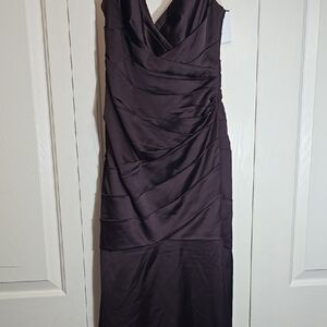 Elegant Purple Evening Dress